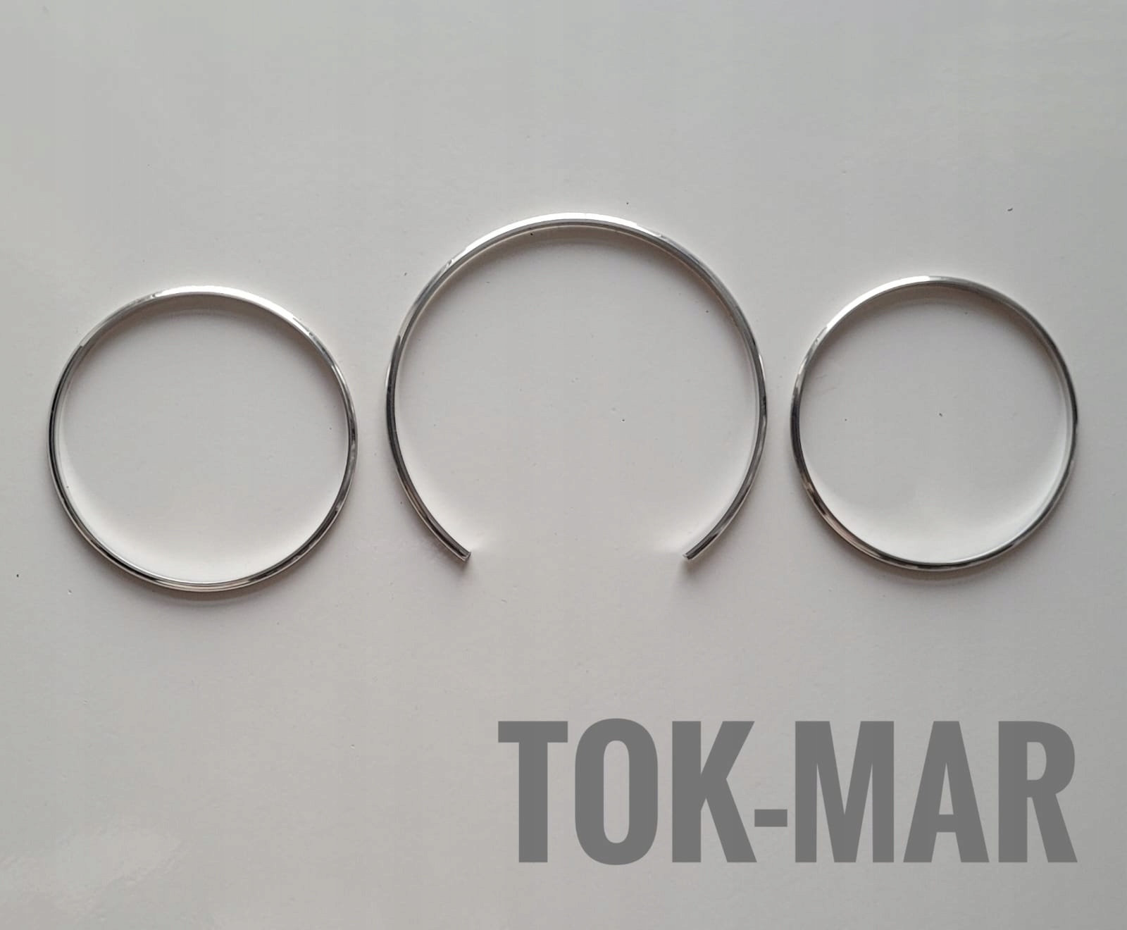 Aluminiowe ramki do licznika MERCEDES W 124