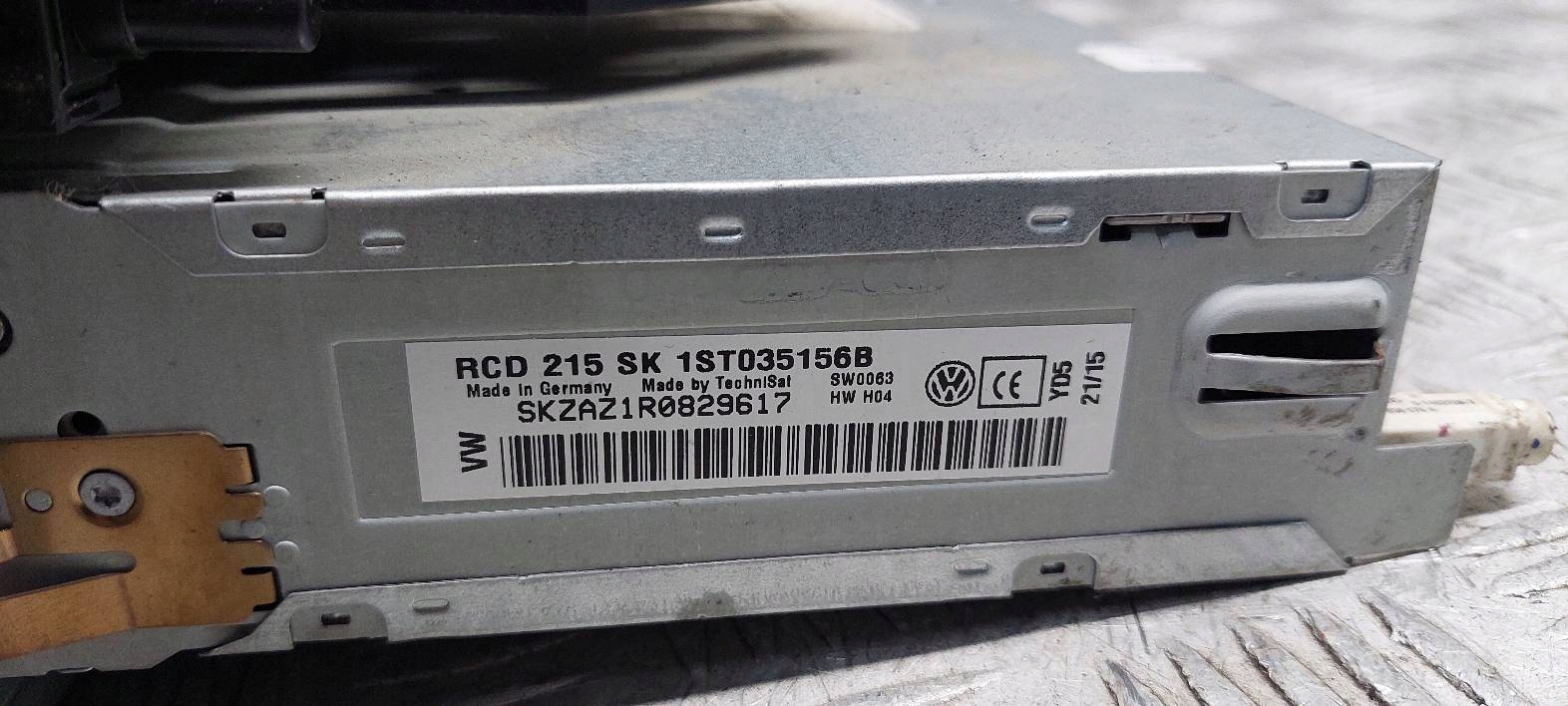 PANEL BOCCHETTE + RADIO SKODA CITIGO e 1ST820045N 1ST035156B