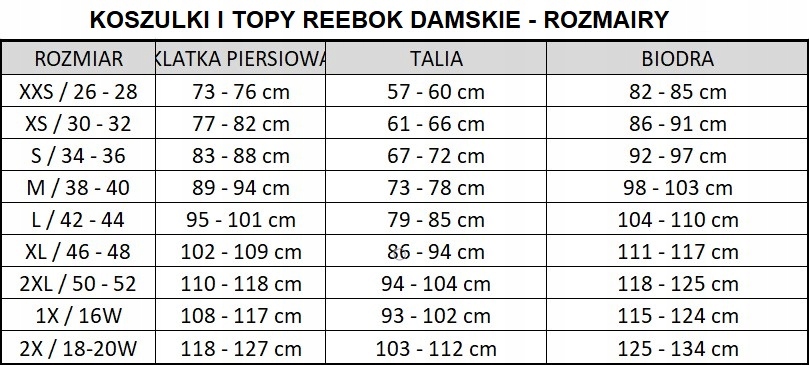 T-shirt Damski Reebok GR9520 XS Płeć kobieta