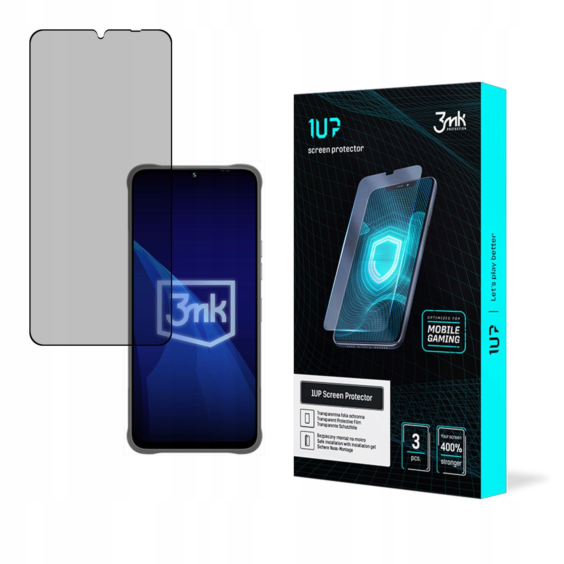 Folia dla graczy 3mk 1UP na MyPhone Hammer Blade Va 5G 3mk Protection