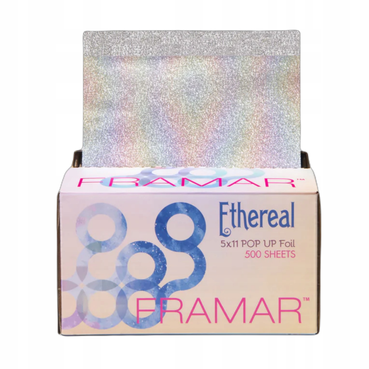 FRAMAR Folia aluminiowa w paskach ETHEREAL 500 szt