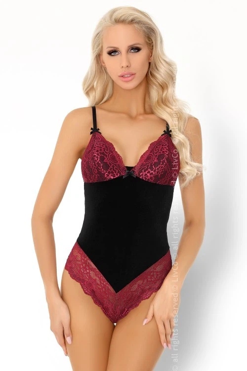 LivCo Corsetti Body Caris Černá, S/m