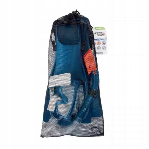 Zestaw Do Nurkowania Szary Maska, Płetwy, Rurka Bestway 25020