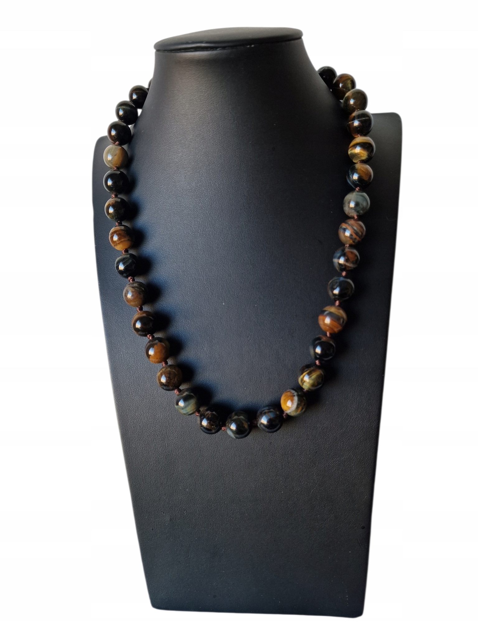 Vintage Australský Náhrdelník Sokole Oko Yarra Creek Dobrá Aura