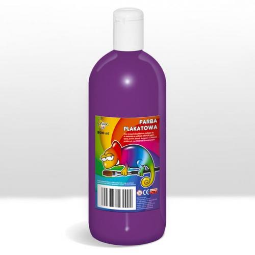 

Farba szkolna plakatowa 500 ml fioletowa