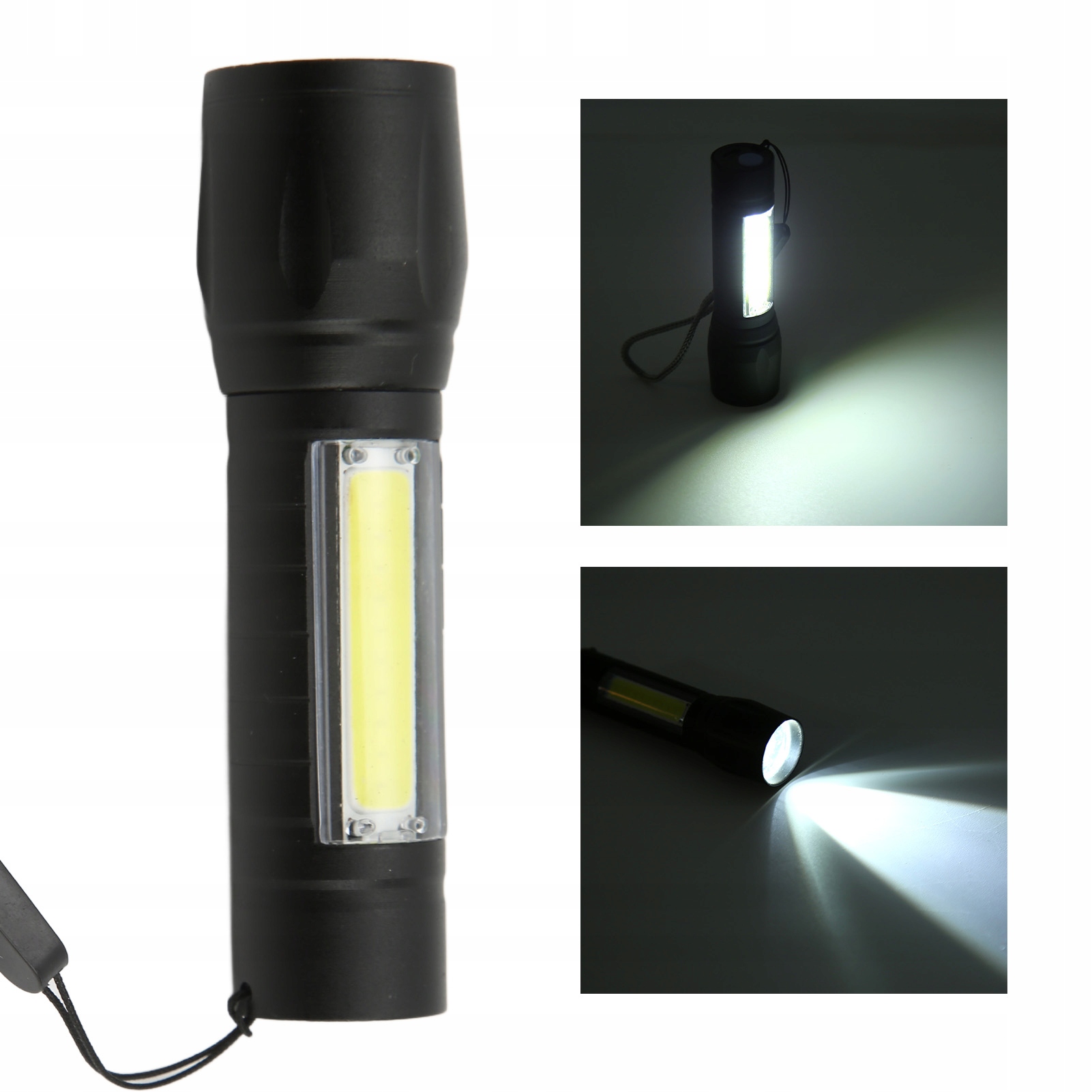 MOCNA LATARKA TAKTYCZNA LED ZOOM COB Kod producenta 2718210147011