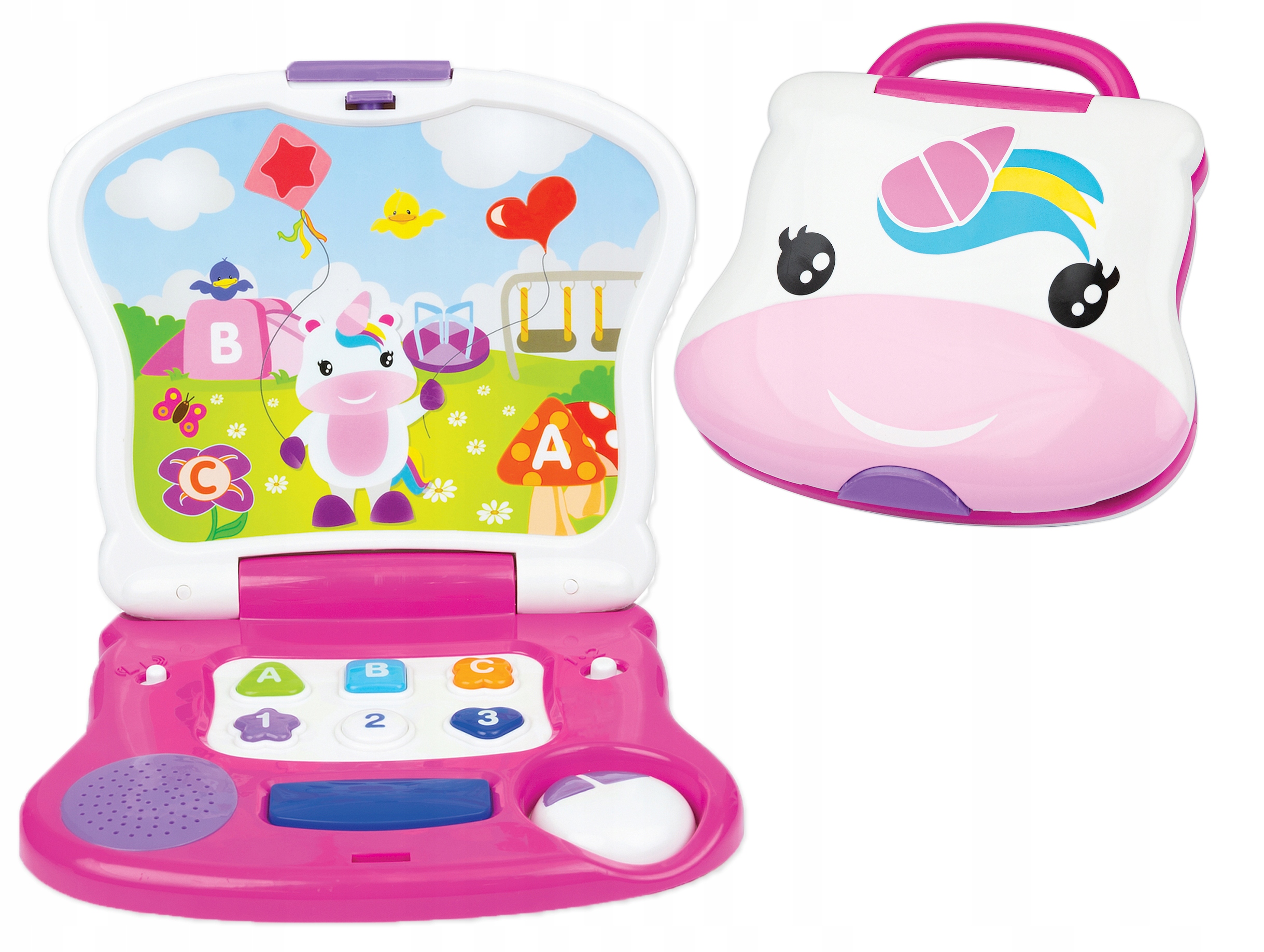 

Smily Play Edukacyjny laptop dla dzieci jednorożec