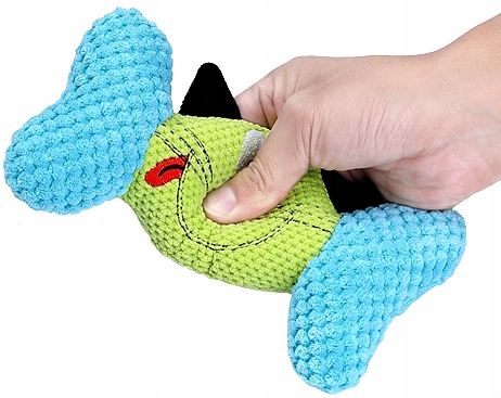 

Kot pluszowa zabawka z piszczałką kość dla psa