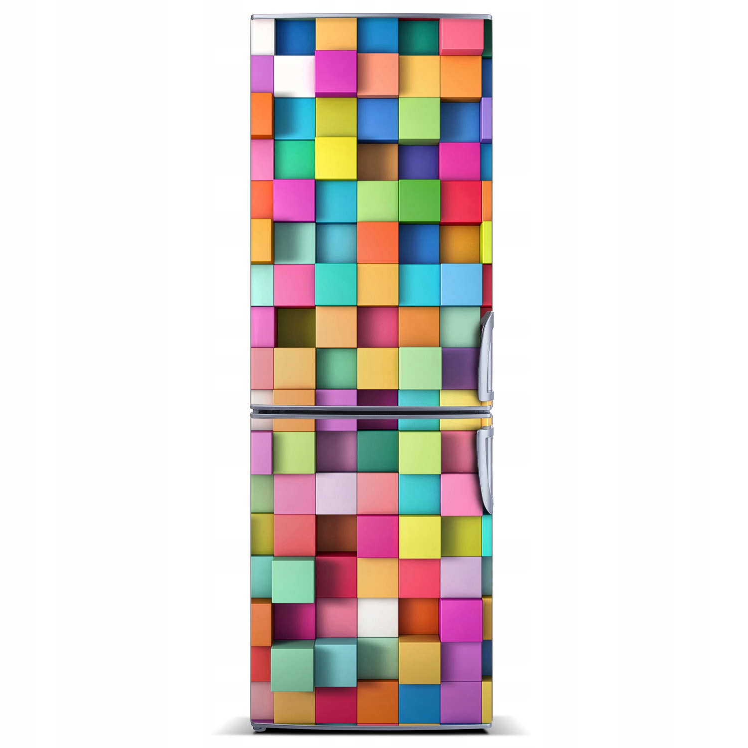 

Naklejka magnetyczna Abstrakcja kwadraty 60x180