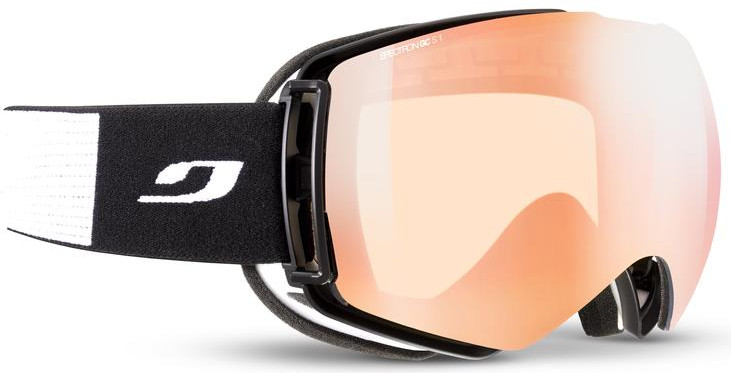 Lyžařské brýle Julbo Lightyear Spectron S1 White/Black -Med-Polarization