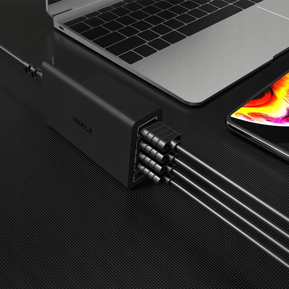 Ładowarka wieloportowa iWALK Leopard P5 PD QC 60W Napięcie wyjściowe 15 V