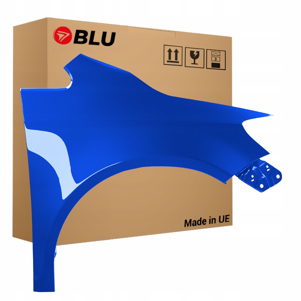 Blu Blatník Vw Golf VI Plus 6 LC5J pravý modrý 09-13 přední LaserBlue