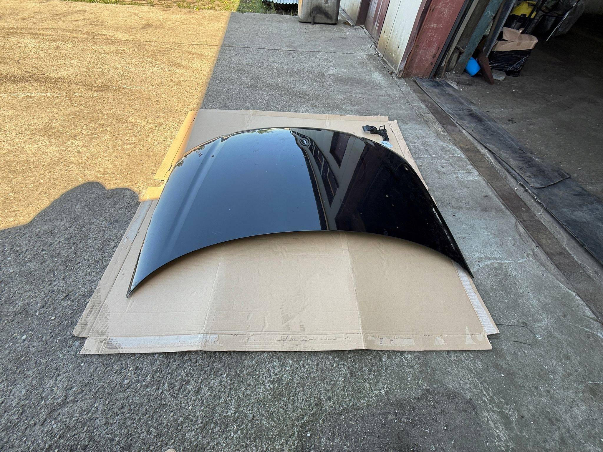 AUDI A3 8P0 LIFT 08- motorhaube schwarze
