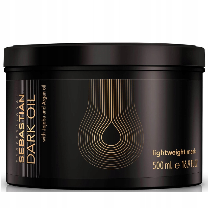 Sebastian Dark Oil Lehká maska 500 ml pro objem jemných vlasů