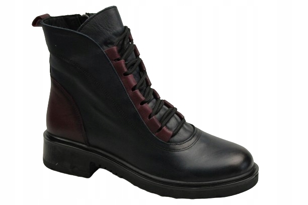 Kotníkové Boty Boccato 342.60 36 Námořnická Modrá+Bordo Italské