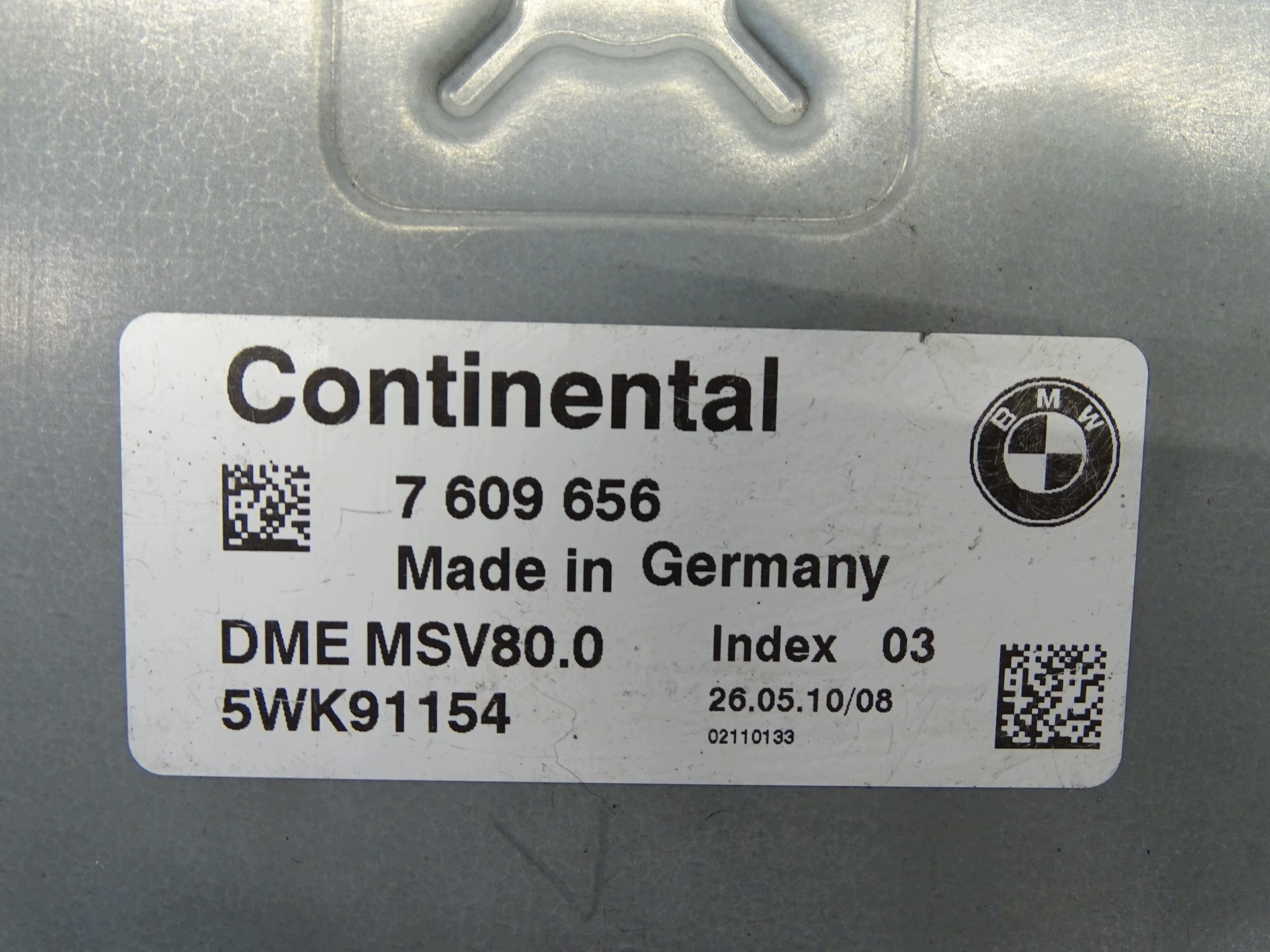 computer des motors bedienteil BMW X1 E84 7609656