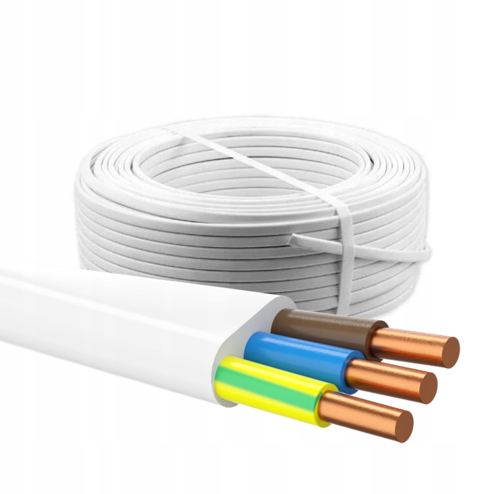 Przewód Płaski instalacyjny YDYp Gal-kat 3 x 1,5