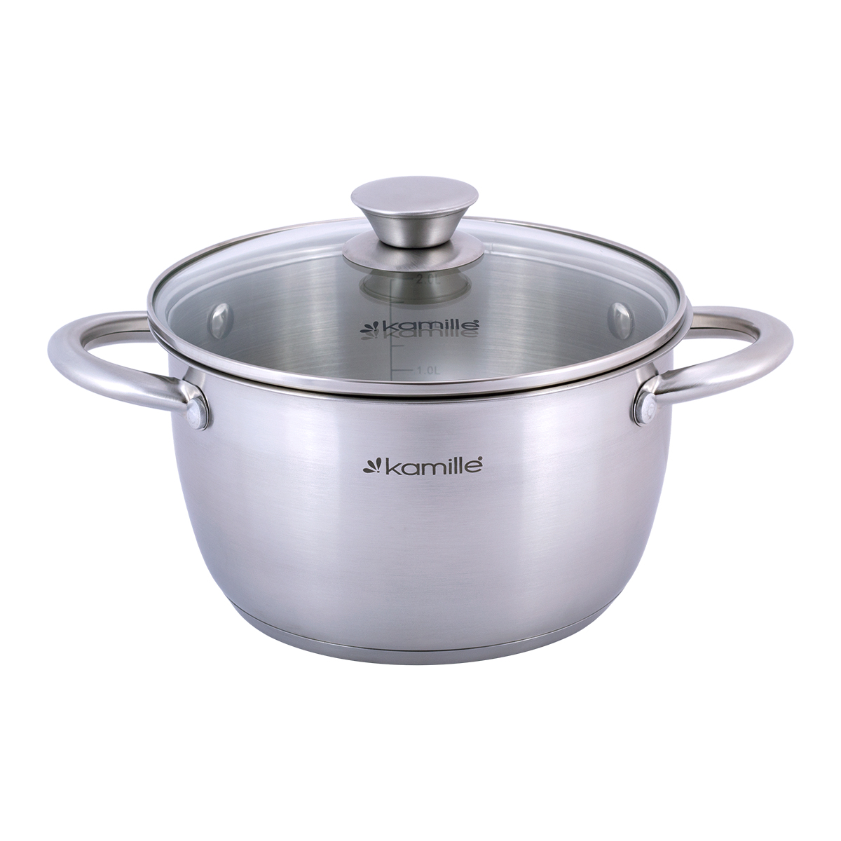 Zestaw Garnków INDUKCJA Komplet 6el. Z Pokrywkami Materiał stal nierdzewna