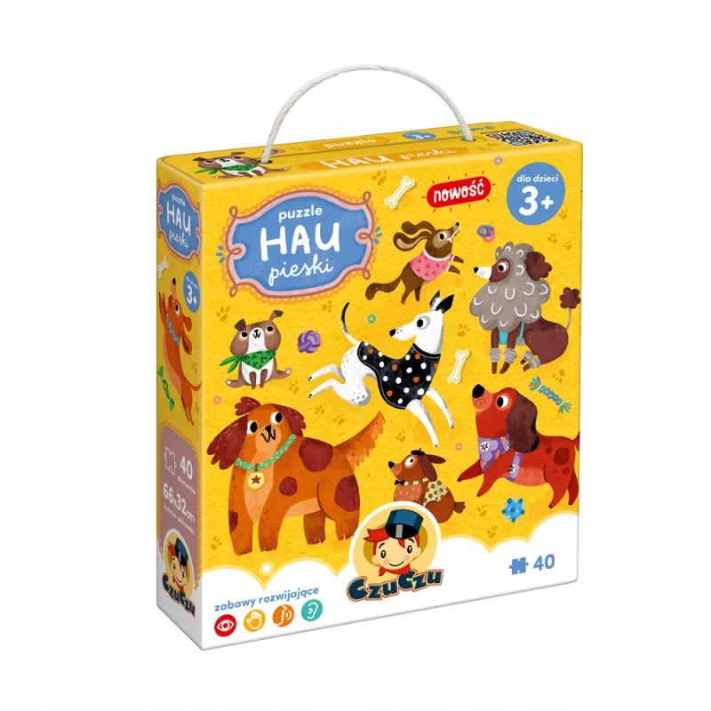 CzuCzu Puzzle Hau Pieski 3+
