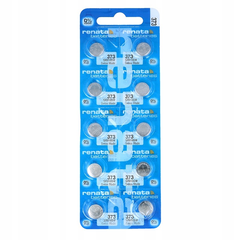 2x10 kusů stříbrných baterií Renata Sr 916 Sw 373 SR68