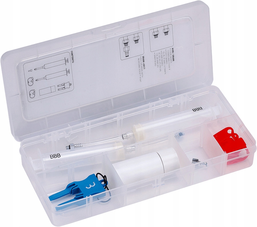 Sada pro odvzdušňování Bbb BBS-102 Sram Avid Bleeding Edge