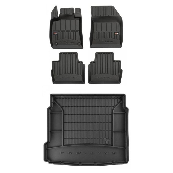 Set 3D gumové rohože Peugeot 508 2 Lf od roku 2018