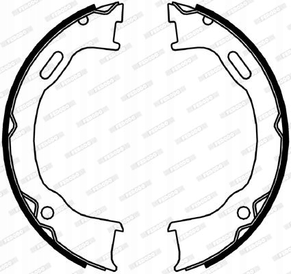 ZESTAW SZCZĘK HAMULCOWYCH, HAMULEC POSTOJOWY Stan opakowania oryginalne