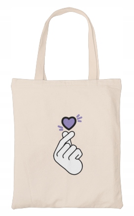 

Bts Torba Gadżety Kpop Bts Army Eko Ecru 3