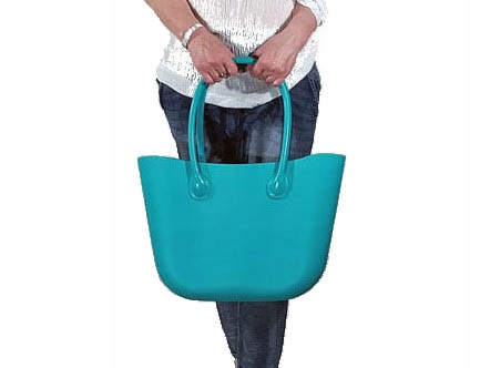 

O Torba Gumowa Hobo Torebka Jelly Shopper Bag Tgg