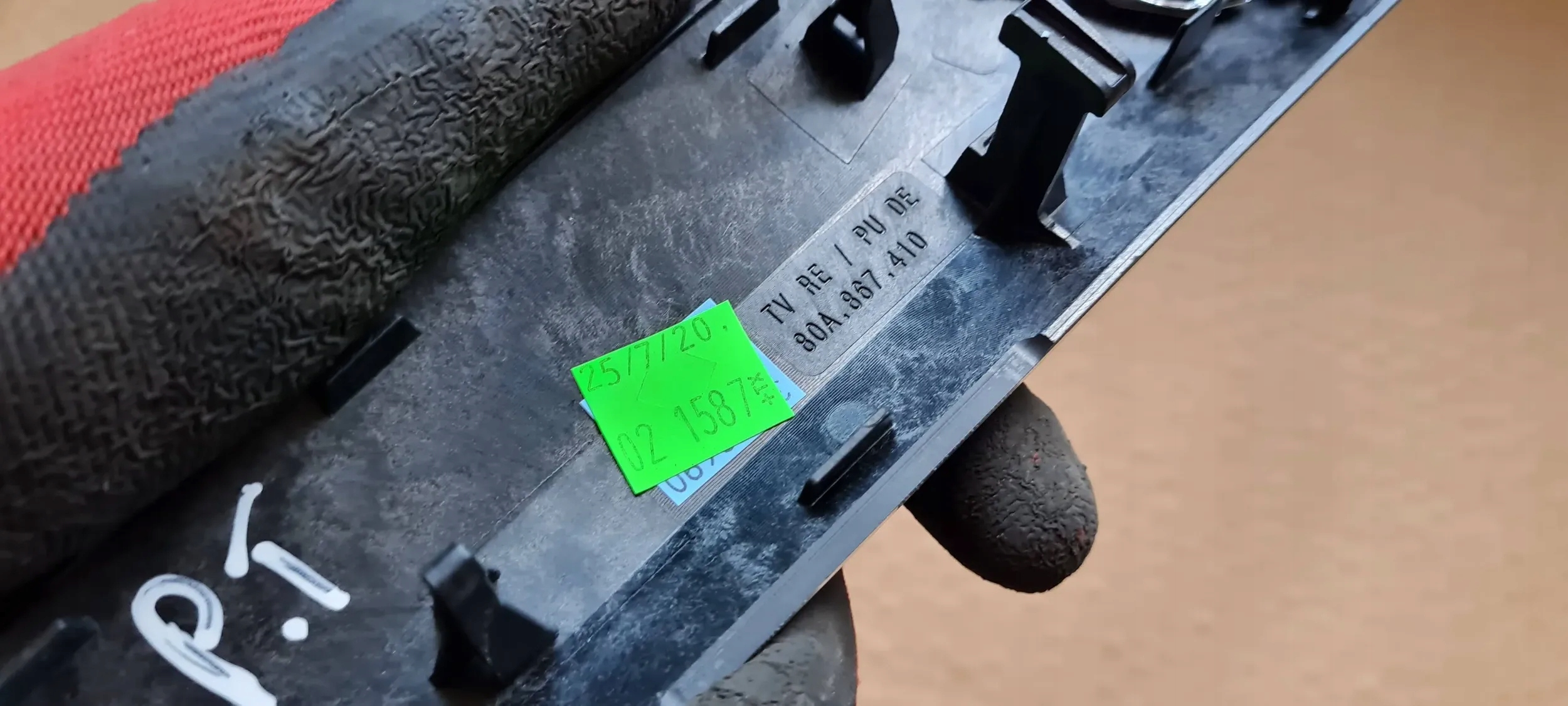 Q5 80A moulding DEKOR door right rear part 80A867410M