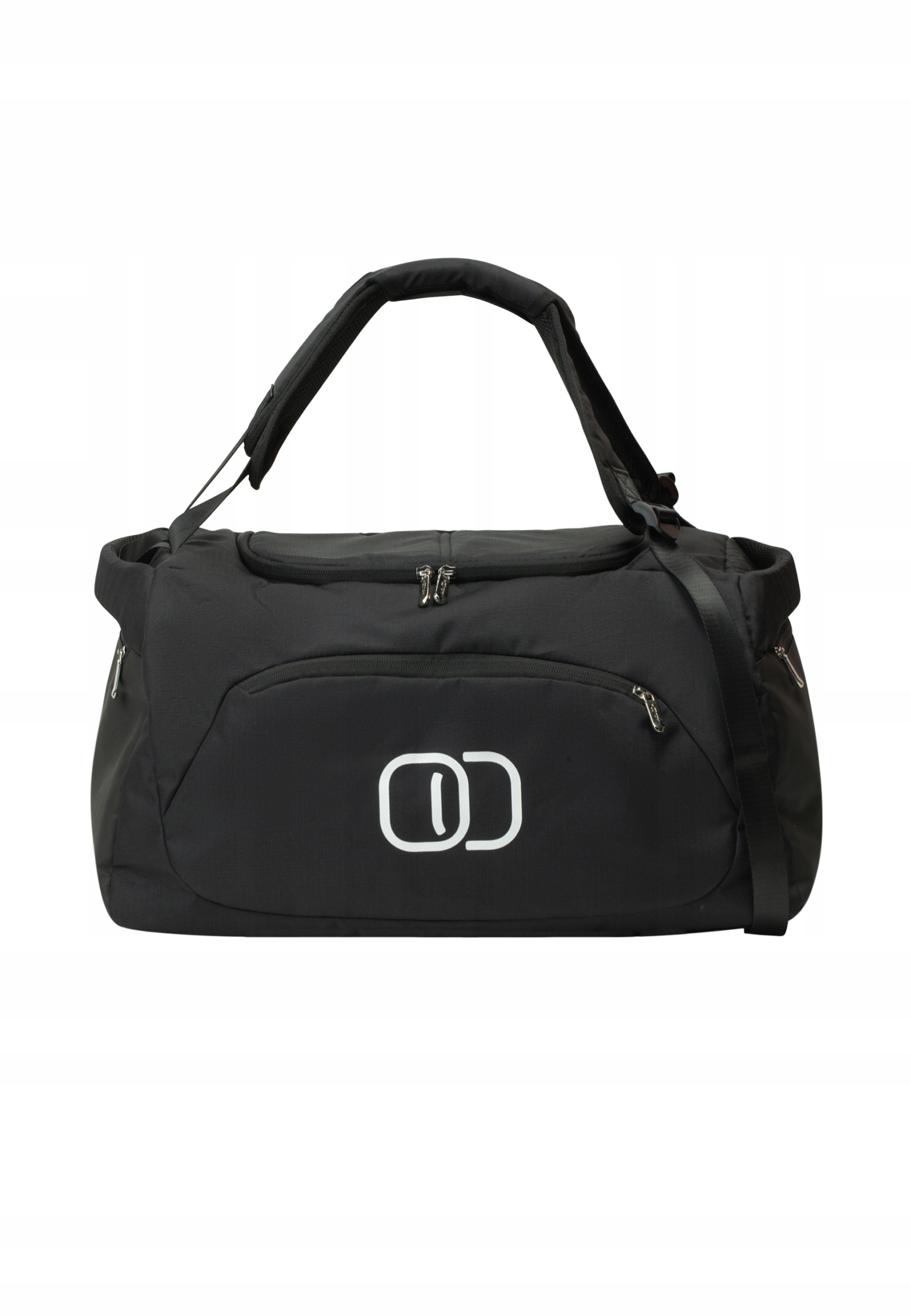 Torba sportowa męska 2 w 1 plecak Hootomi czarna