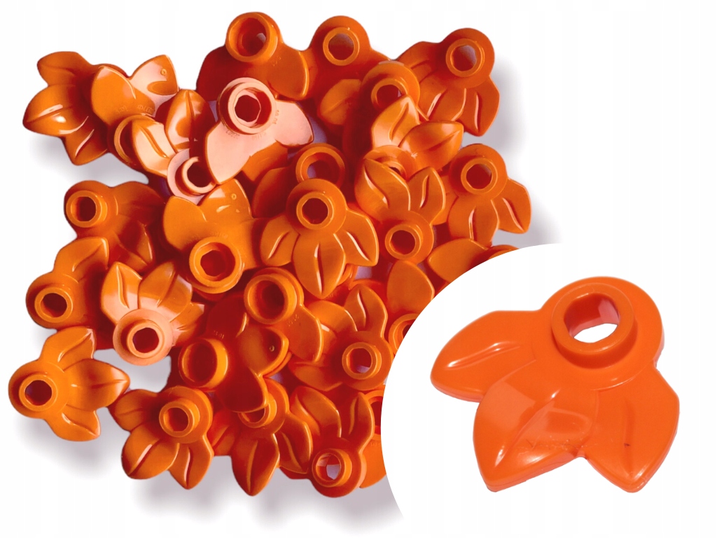 

Lego 32607 liść Orange Kwiat Roślina Aż 25 szt