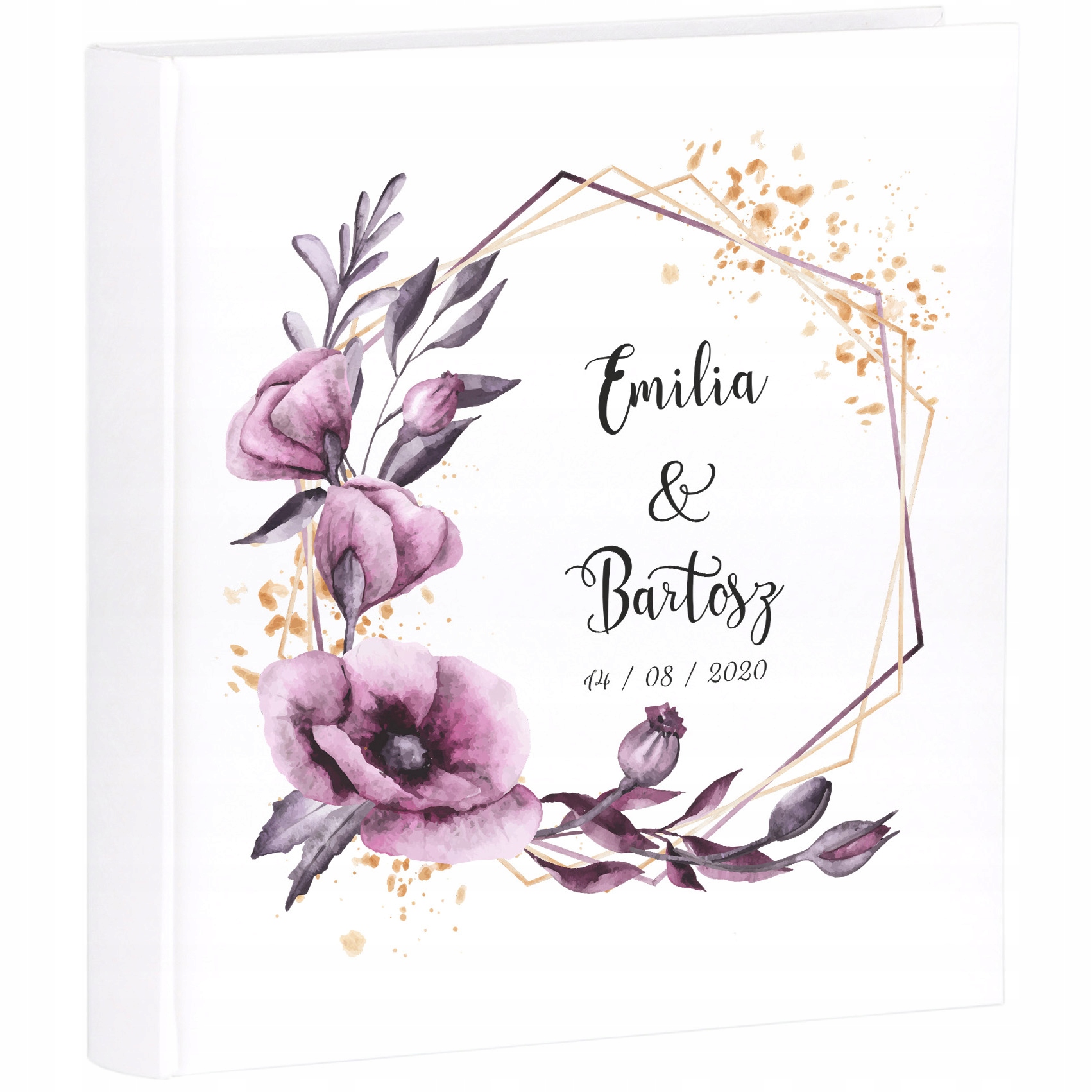 Album na svatební fotografie 50 ecru karet vzory Svatba Výročí Váš Potisk