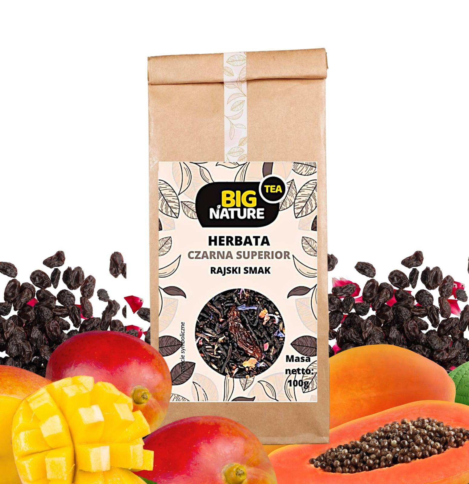 Herbata czarna SUPERIOR RAJSKI SMAK 100g - BIG NATURE — 3