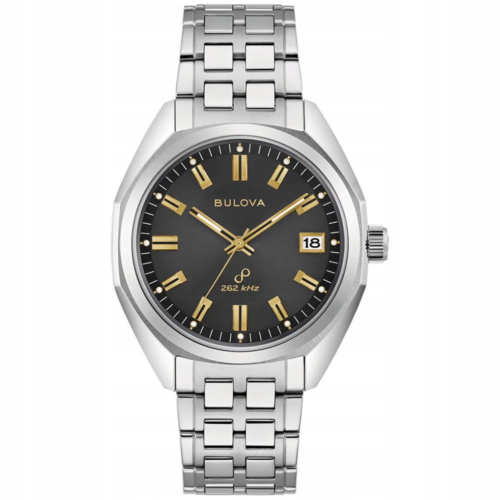 Pánské Hodinky Bulova 96B415 stříbrné