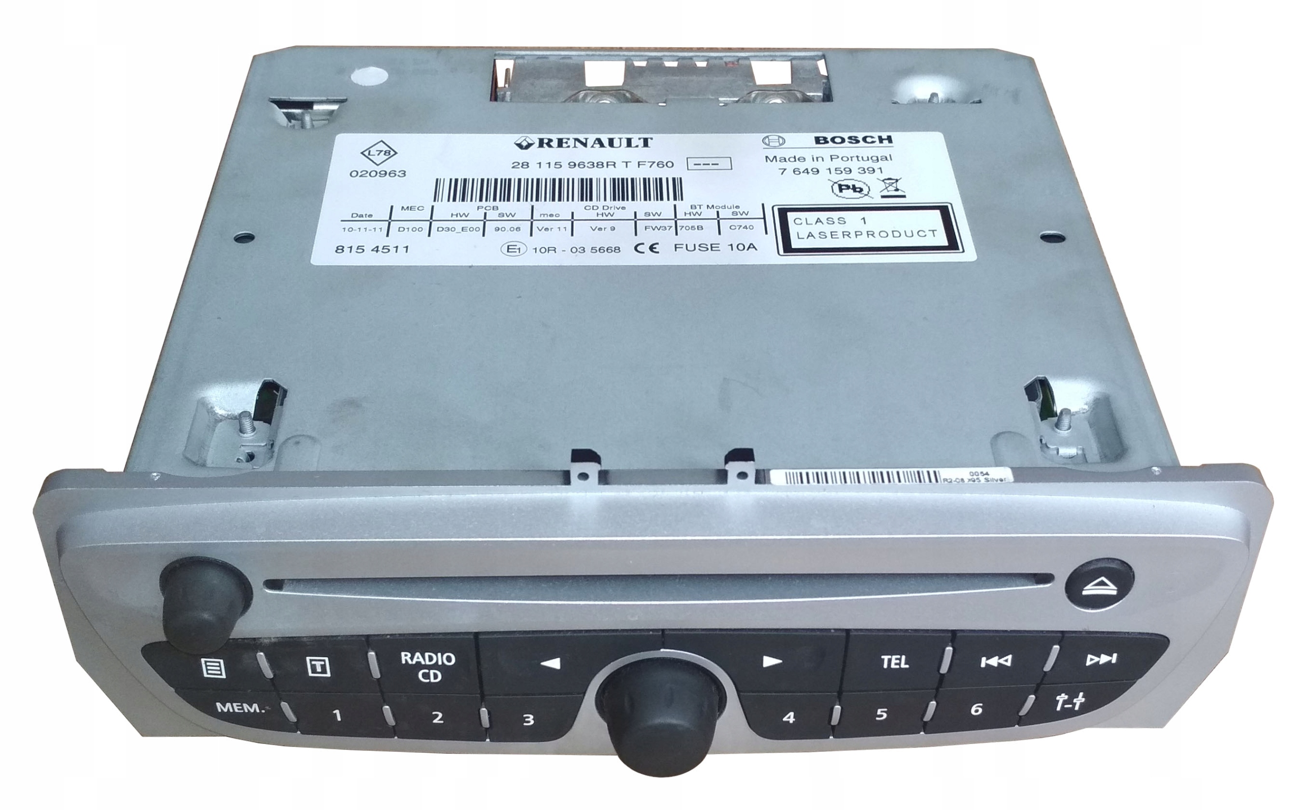 RENAULT SCENIC III RADIO CD ORYGINALNE