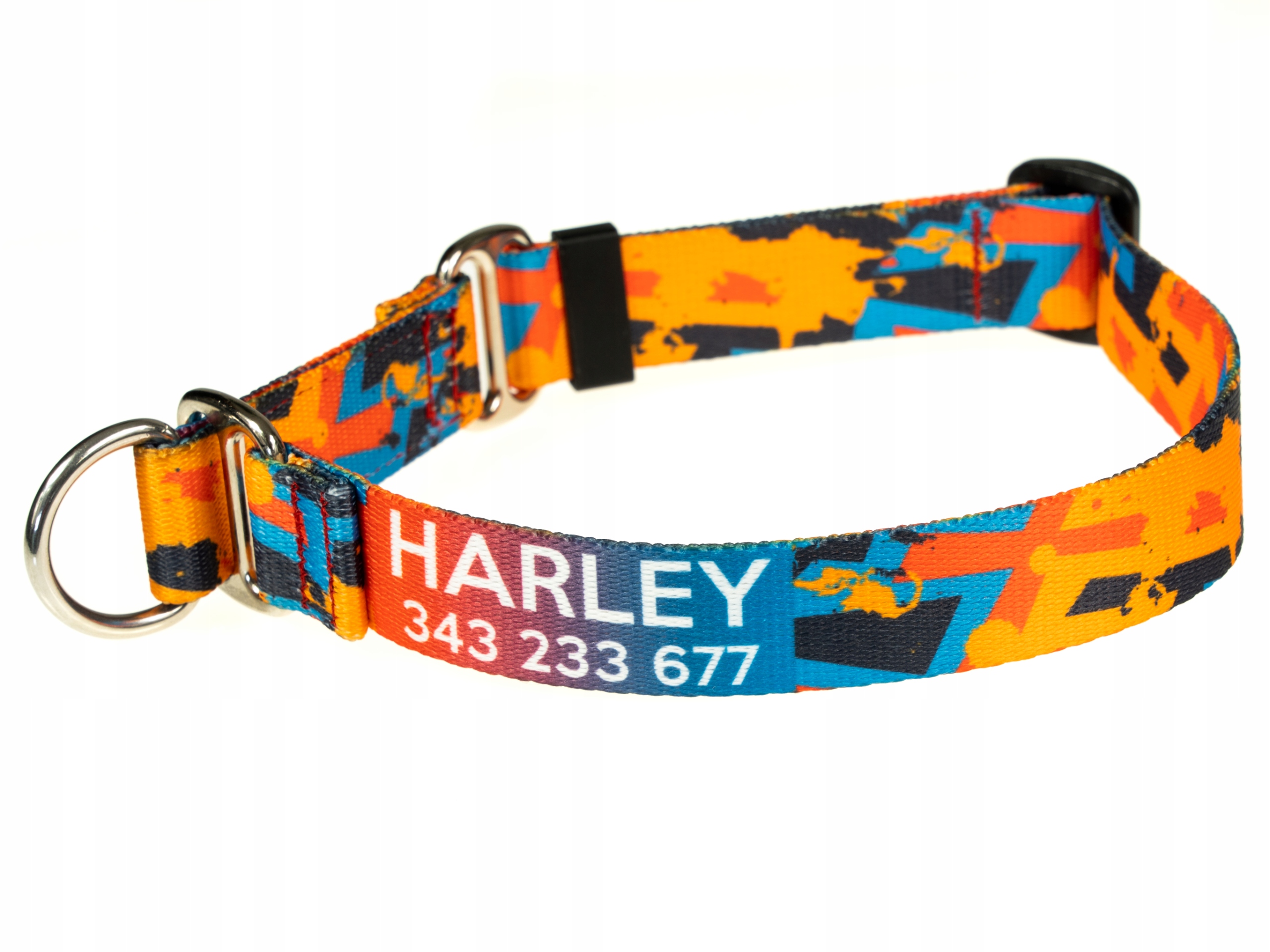 

Obroża antyucieczkowa półzaciskowa adresatka numer