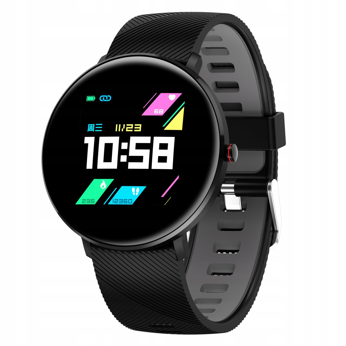 

Zegarek Pulsykometr smartwatch Jk Active JKA04