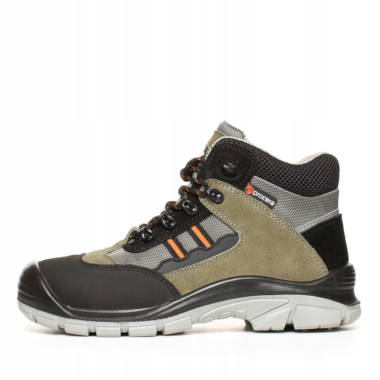 Mocne buty Robocze Trzewiki BEZ METALU Monte S1P Marka inna