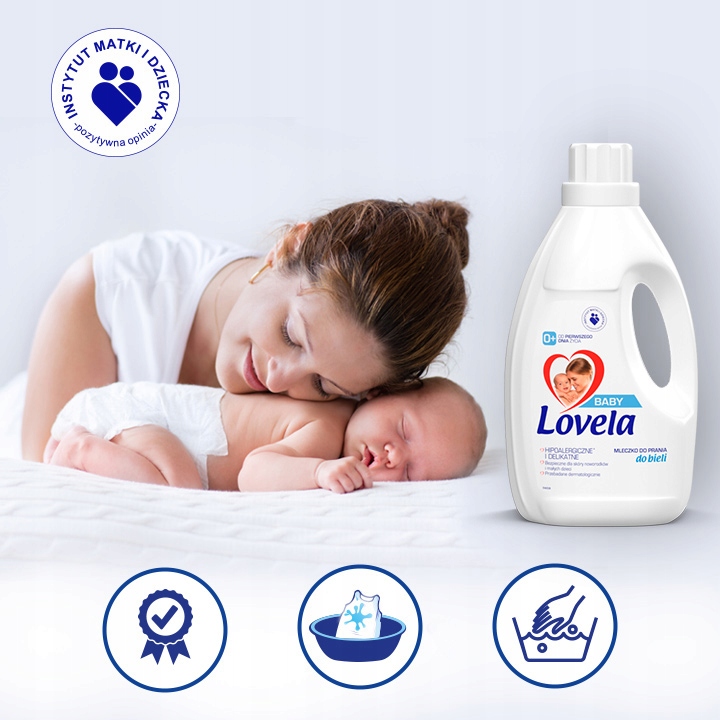 LOVELA BABY PŁYN DO PRANIA WHITE SKUTECZNY 4,5L Marka Lovela