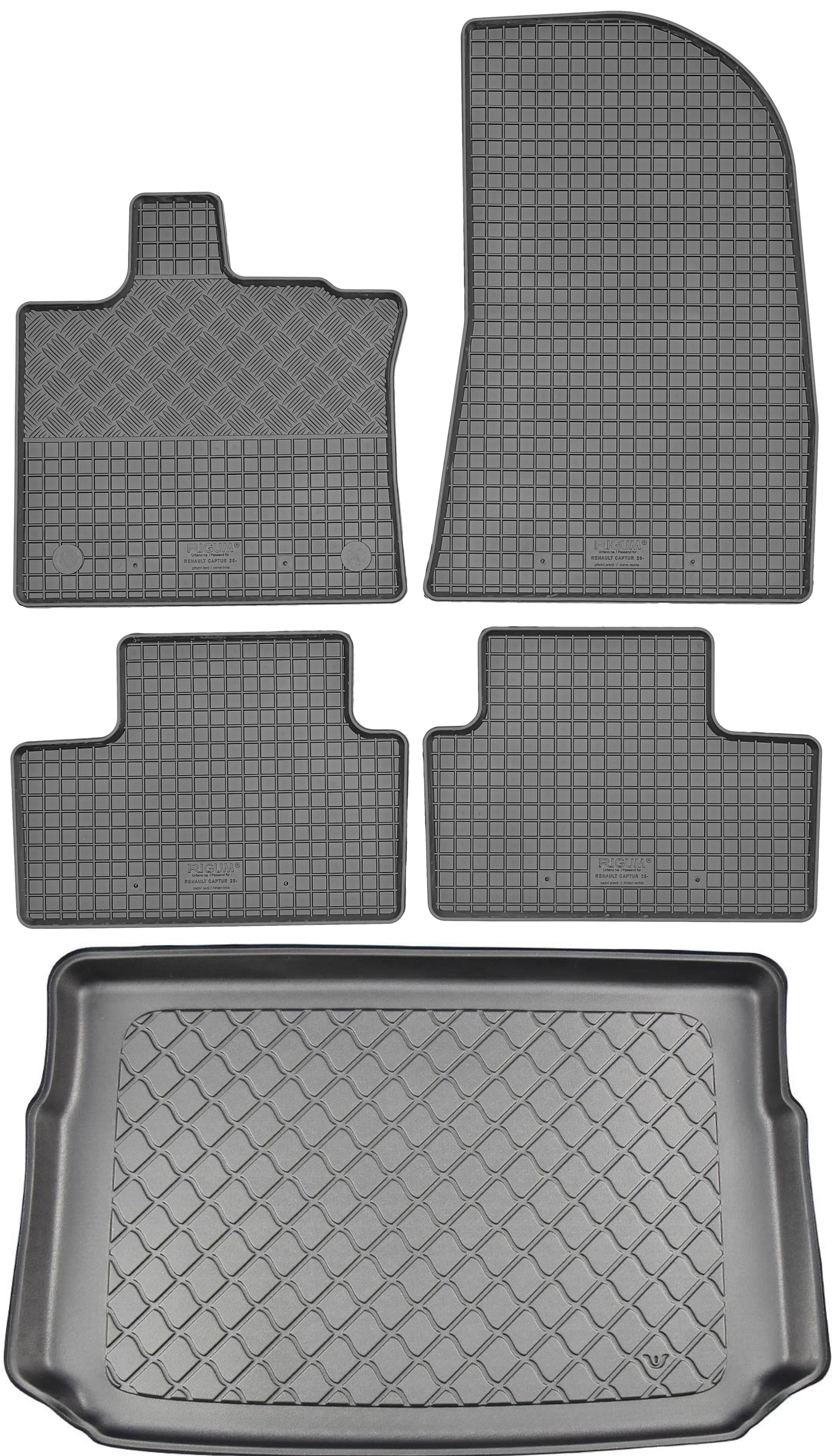 Renault Captur II Suv 2020 Koberce rohož