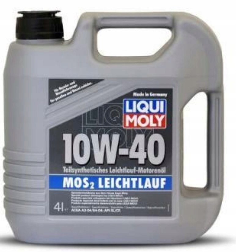 Motorový olej Liqui Moly MoS2 Leichtlauf 10W-40 4L