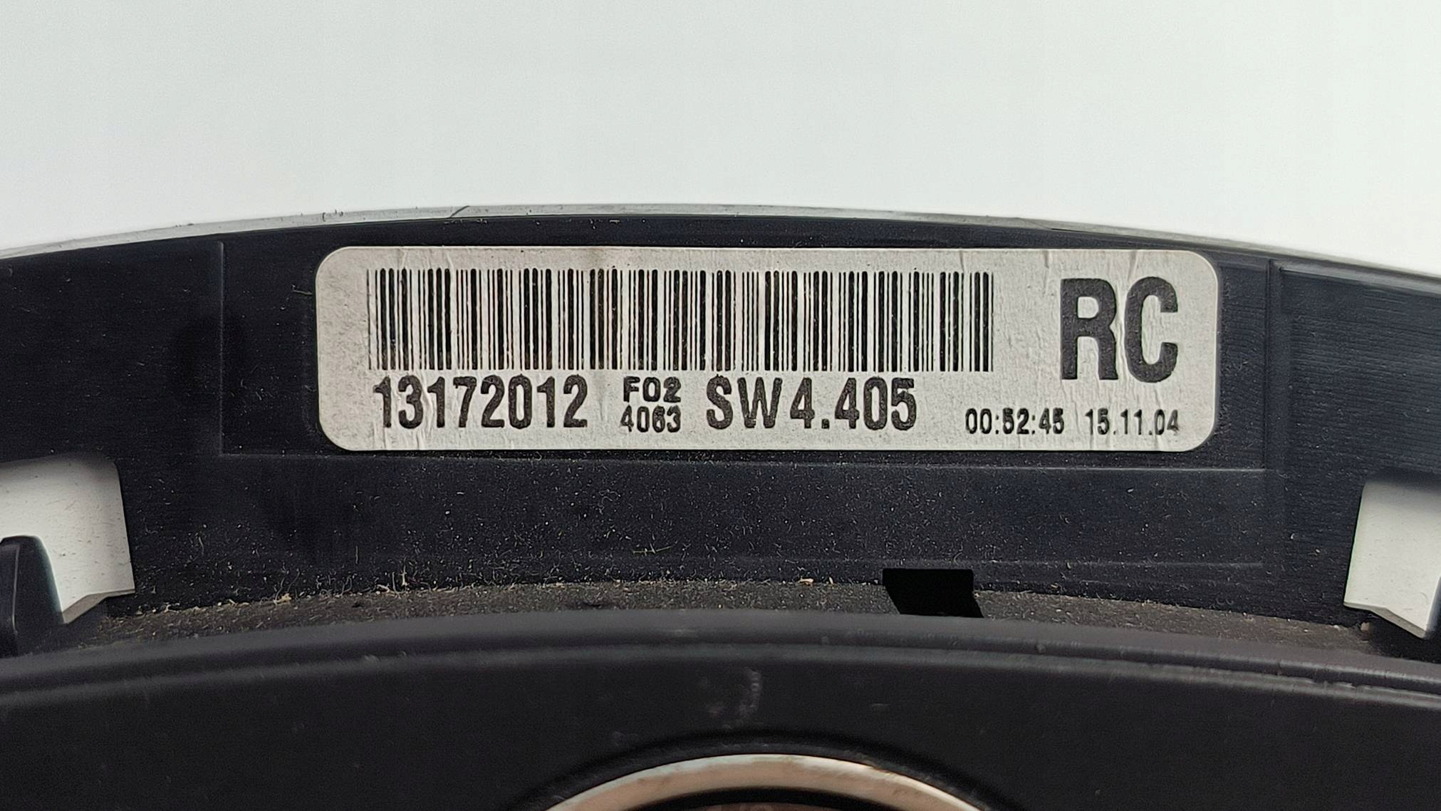 dials clock EU 13172012 OPEL ASTRA H III
