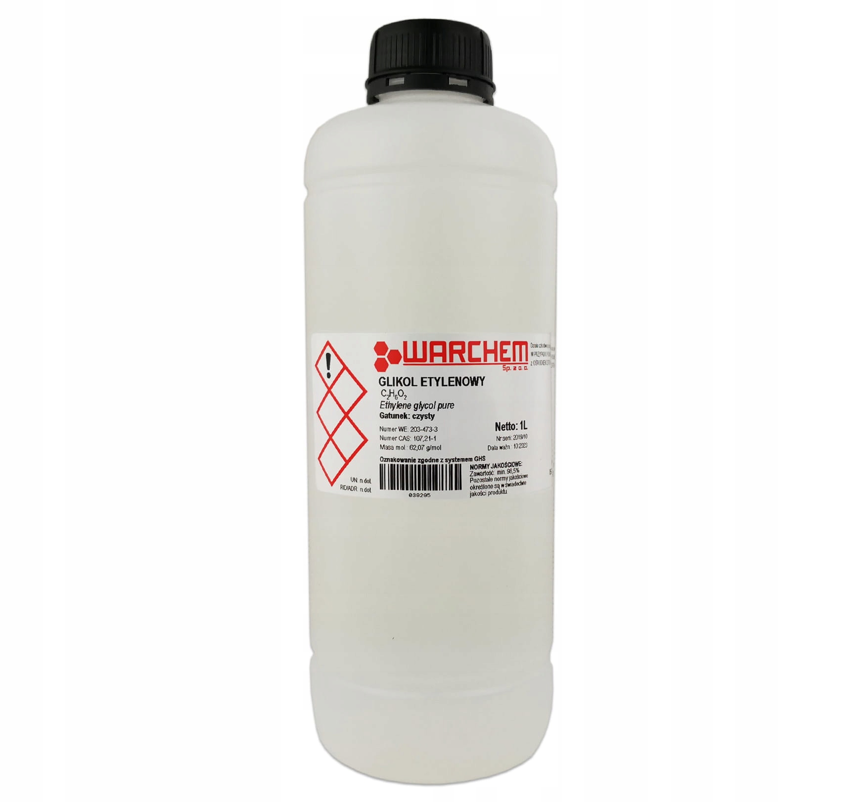 

Glikol Etylenowy czysty 1L Warchem