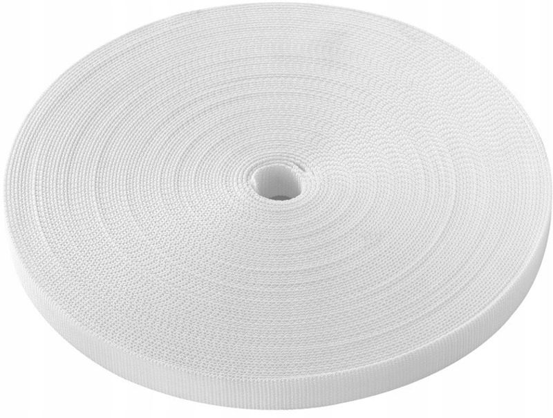 Popruh *50m* 50mm Pp Bílá (tloušťka 1,3mm)