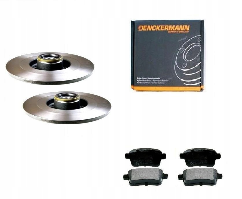 Kotouče Mercedes Citan 2012- Renault Kangoo II 2008- Zadní Sada