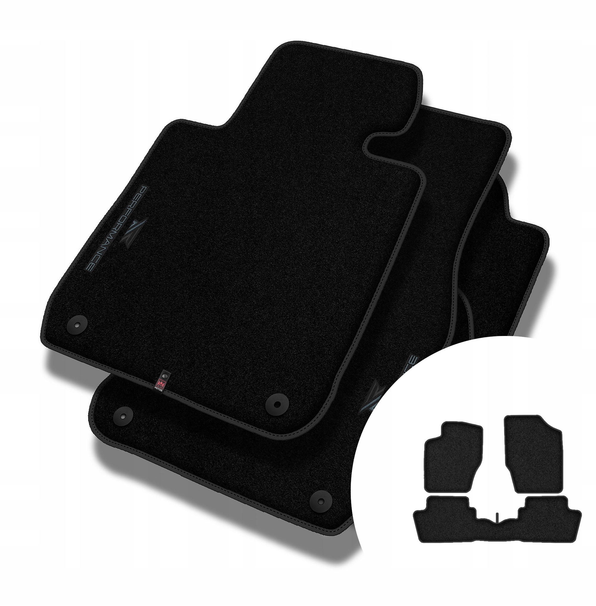 Velúrové koberčeky Performance Premium pre Citroen C4 I 2004-2010