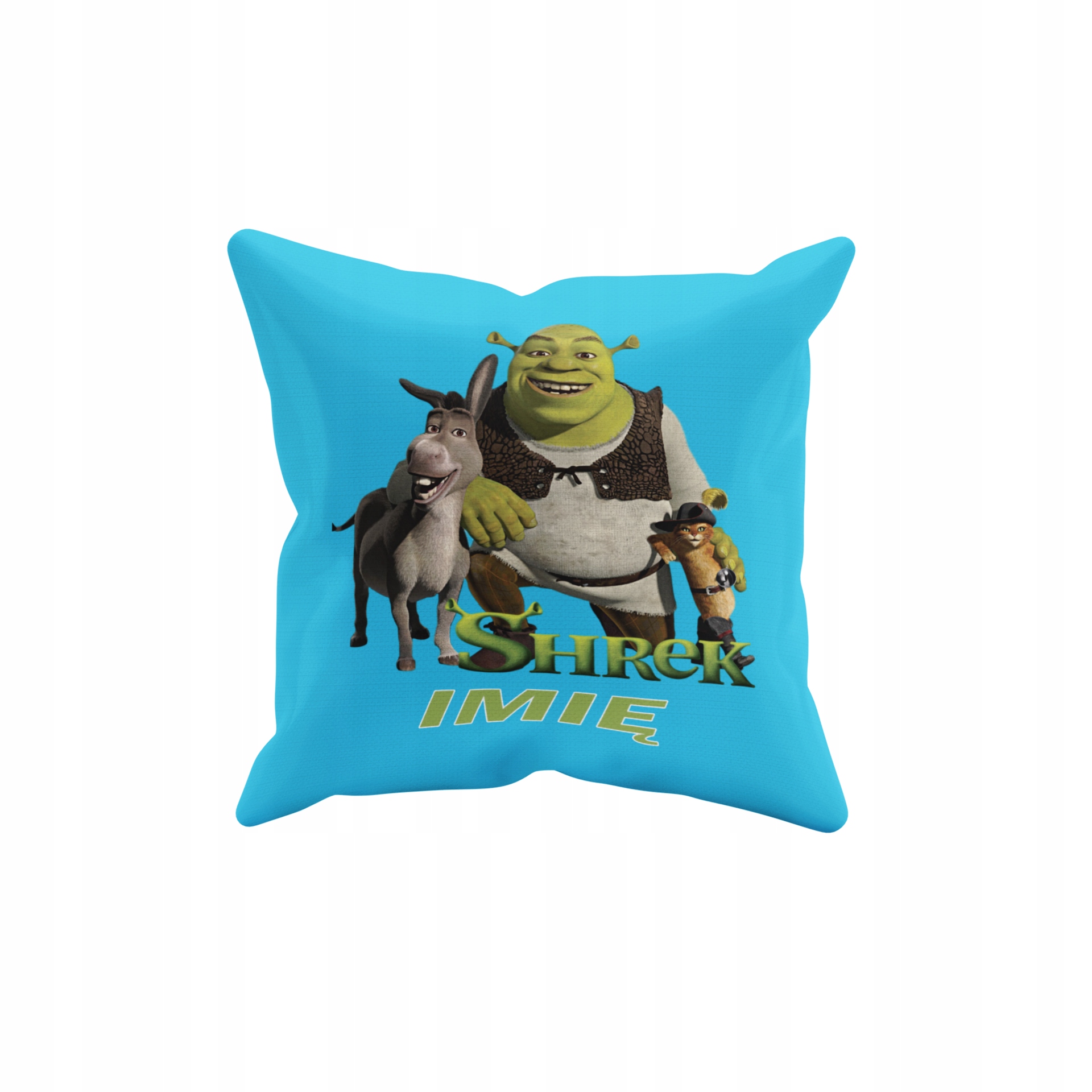 POSZEWKA NA PODUSZKĘ JAŚKA DO PRZEDSZKOLA SHREEK + IMIĘ GRATIS Waga produktu z opakowaniem jednostkowym 0.5 kg
