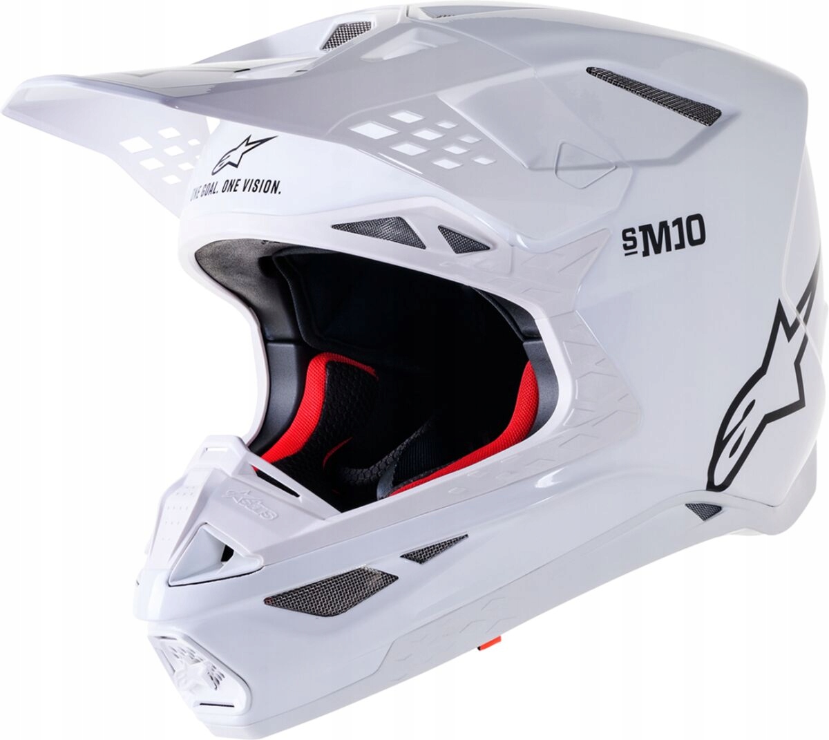 Prilba Na Cross Atv Alpinestars Supertech M10 Solid White XL