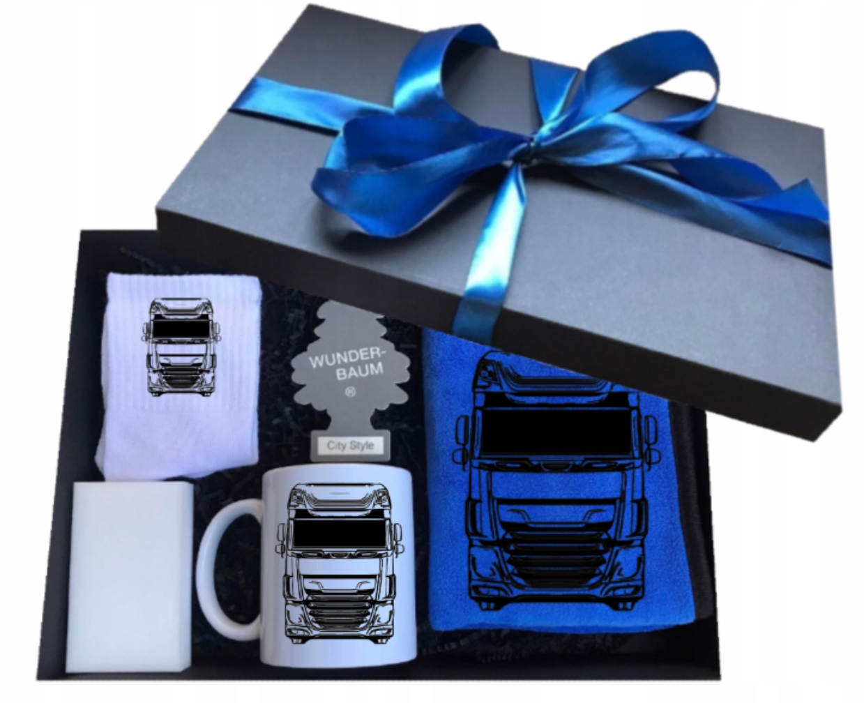 Sada automobilového kelímku dárek pro řidiče auta Daf Kamion